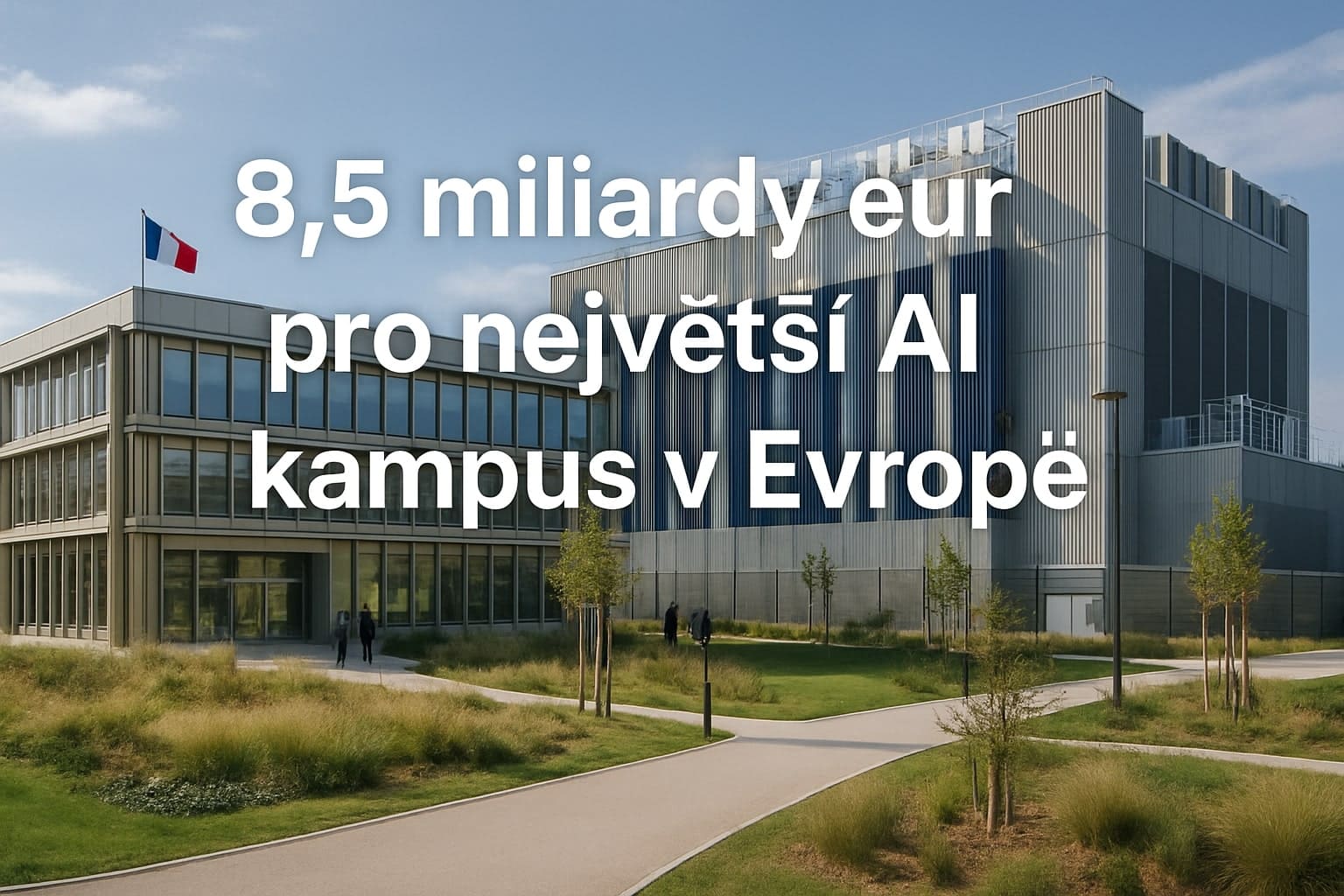 Francie získává investici 8,5 miliardy eur pro největší AI kampus v Evropě: MGX, Bpifrance, Mistral AI a Nvidia spojují síly