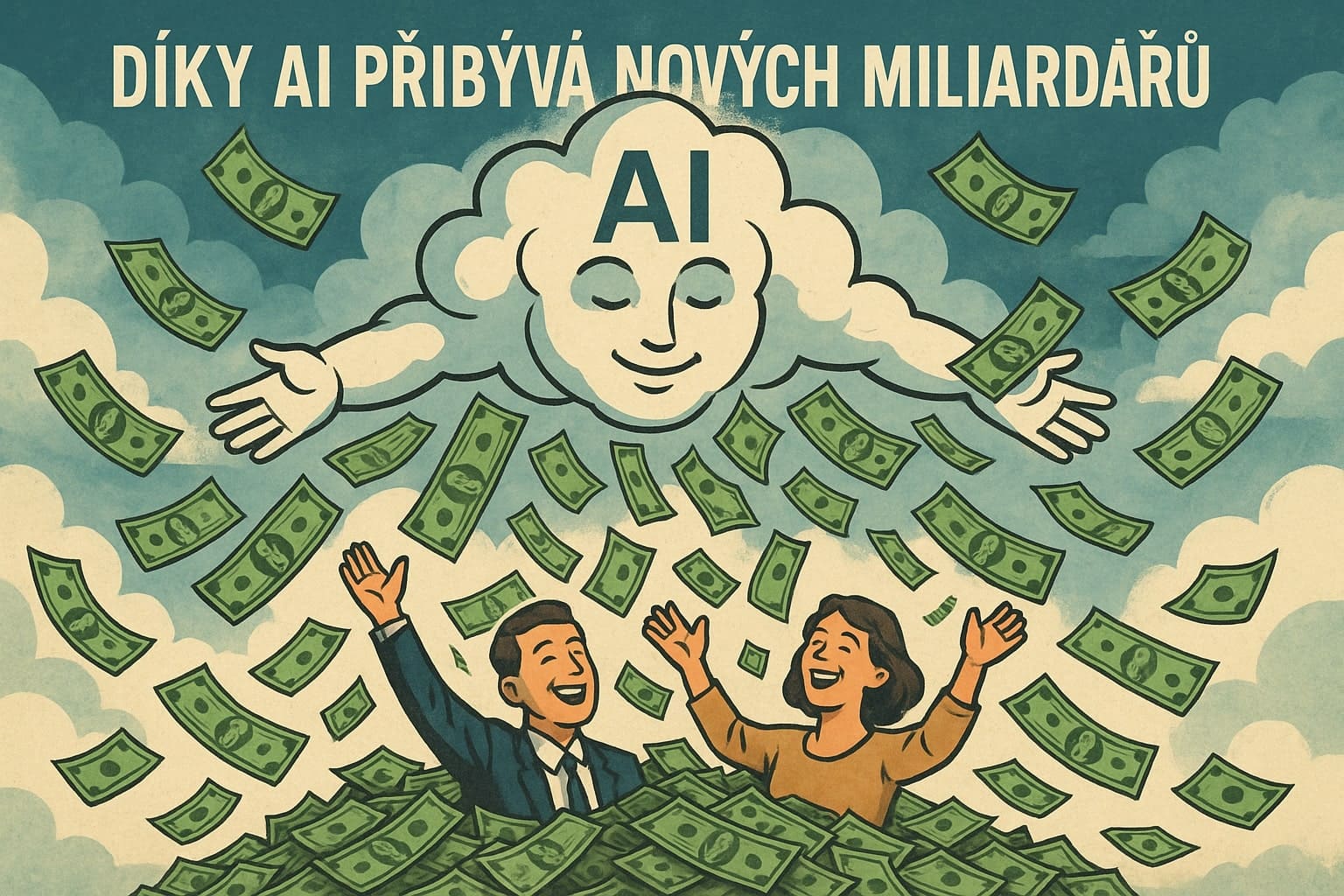 AI vytváří nové miliardáře jako na běžícím páse!