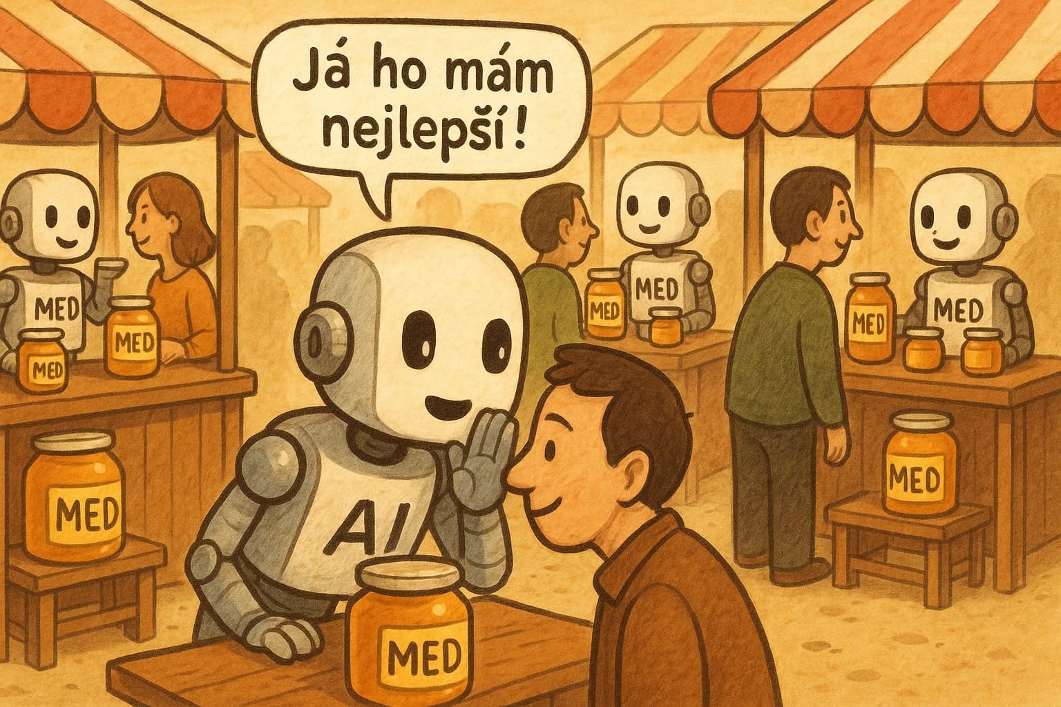 Proč AI modely začínají lhát v konkurenčním prostředí