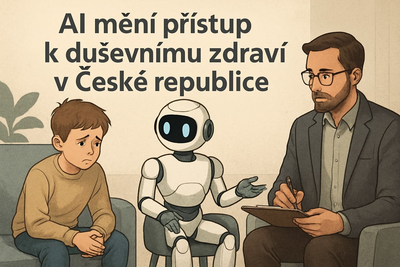 Jak AI mění přístup k duševnímu zdraví v České republice
