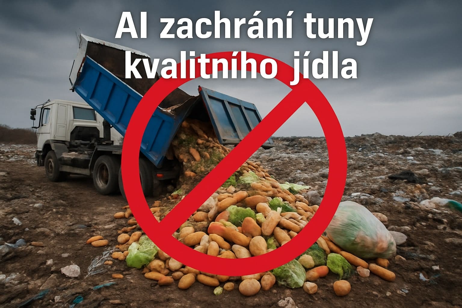 AI zachraňuje miliony jídel a snižuje plýtvání potravinami o 87 %