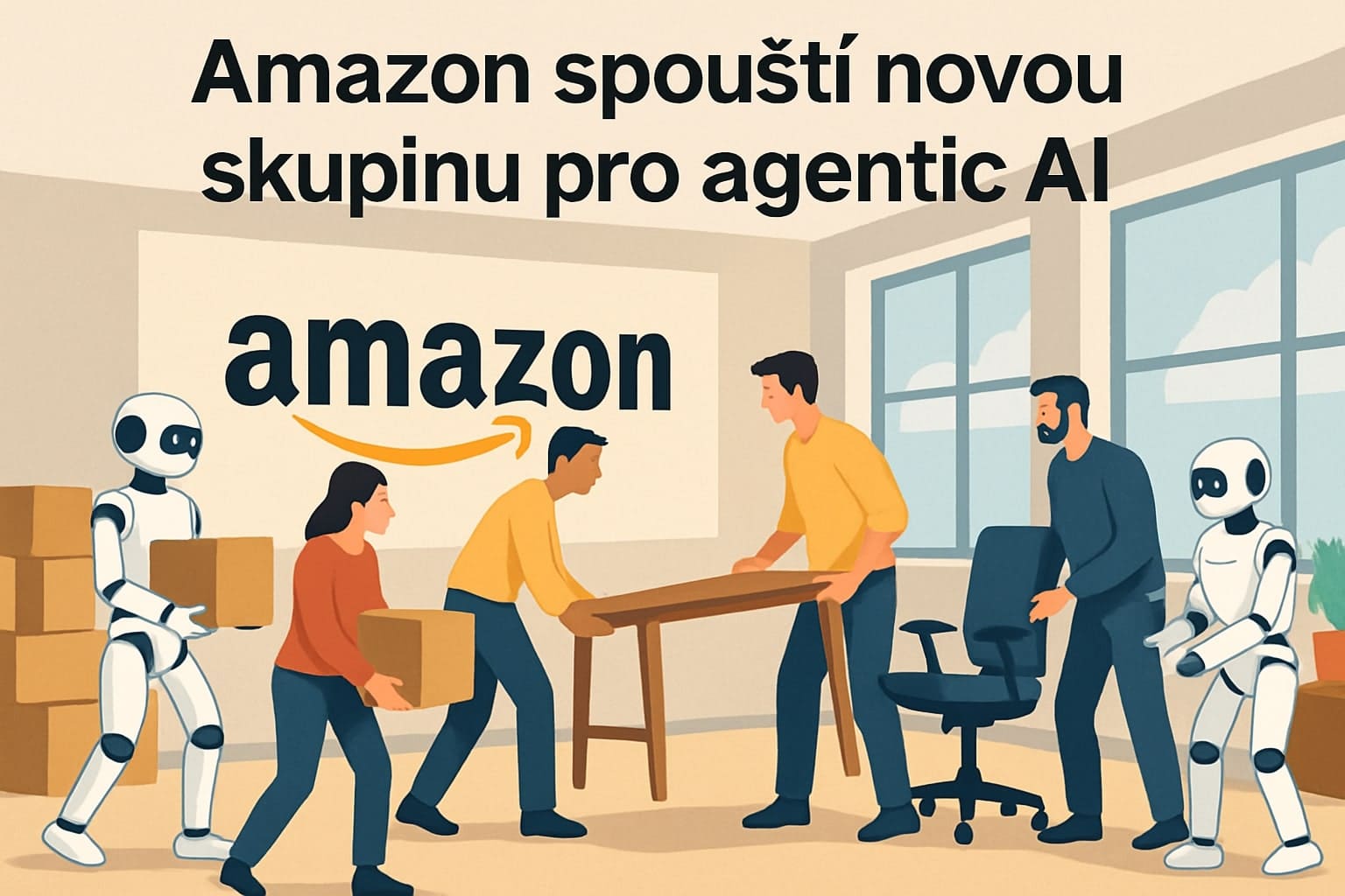 Amazon spouští novou skupinu pro agentic AI v rámci svého výzkumného centra