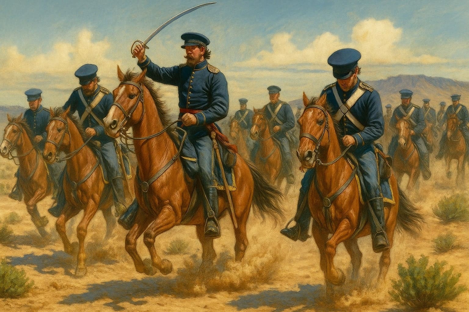 Příběhy z minulosti Texasu: Divoká koňská poušť