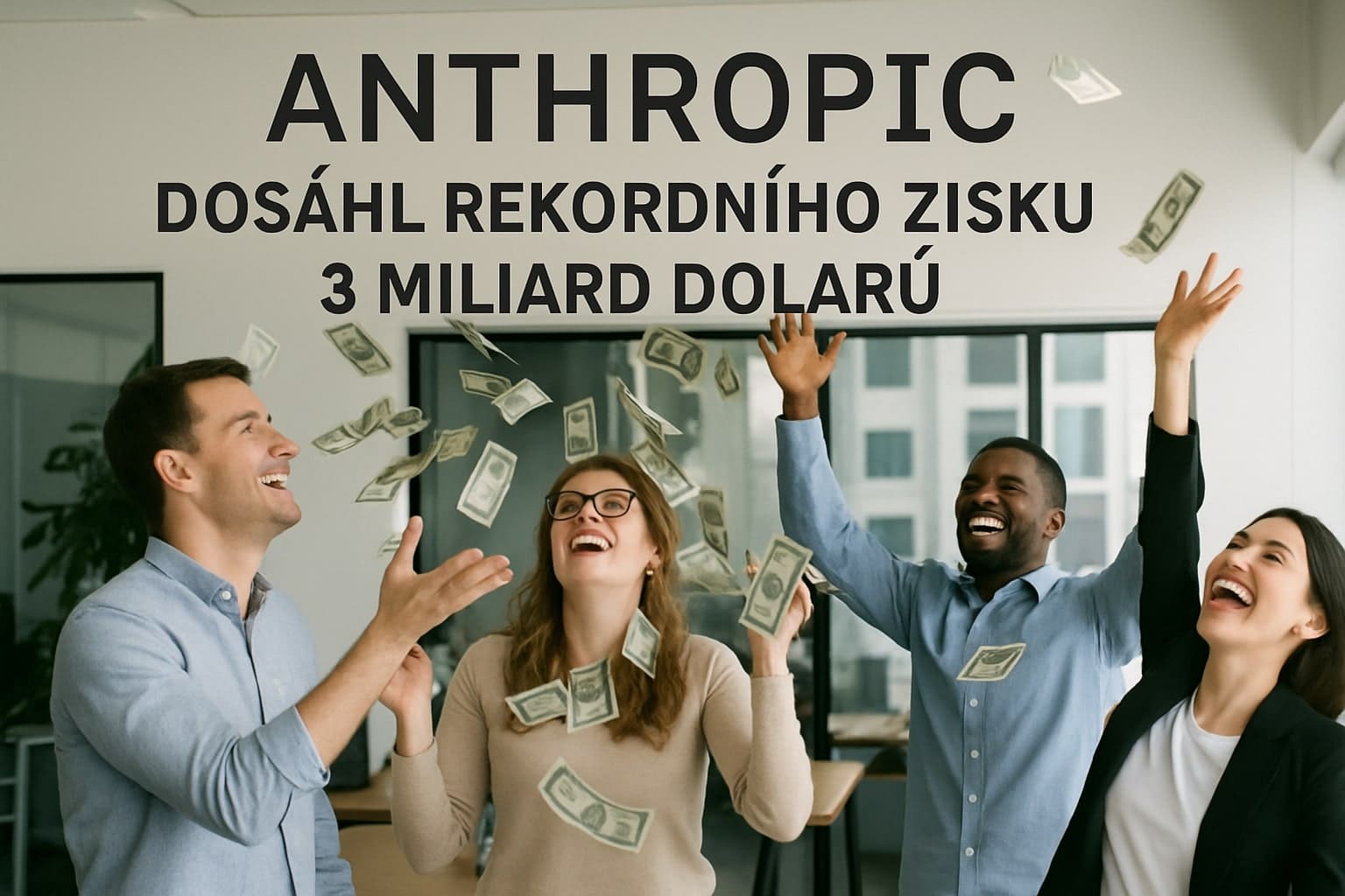 Anthropic dosáhl rekordního zisku 3 miliard dolarů