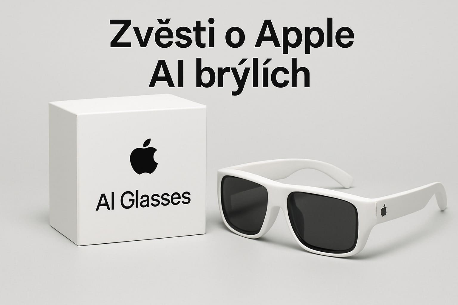 Apple chystá chytré AI brýle na rok 2026, budou konkurovat Meta Ray-Ban