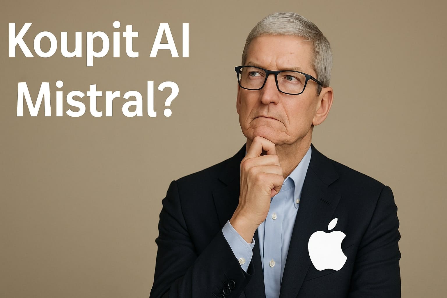 Apple zvažuje koupi francouzké AI startupu Mistral