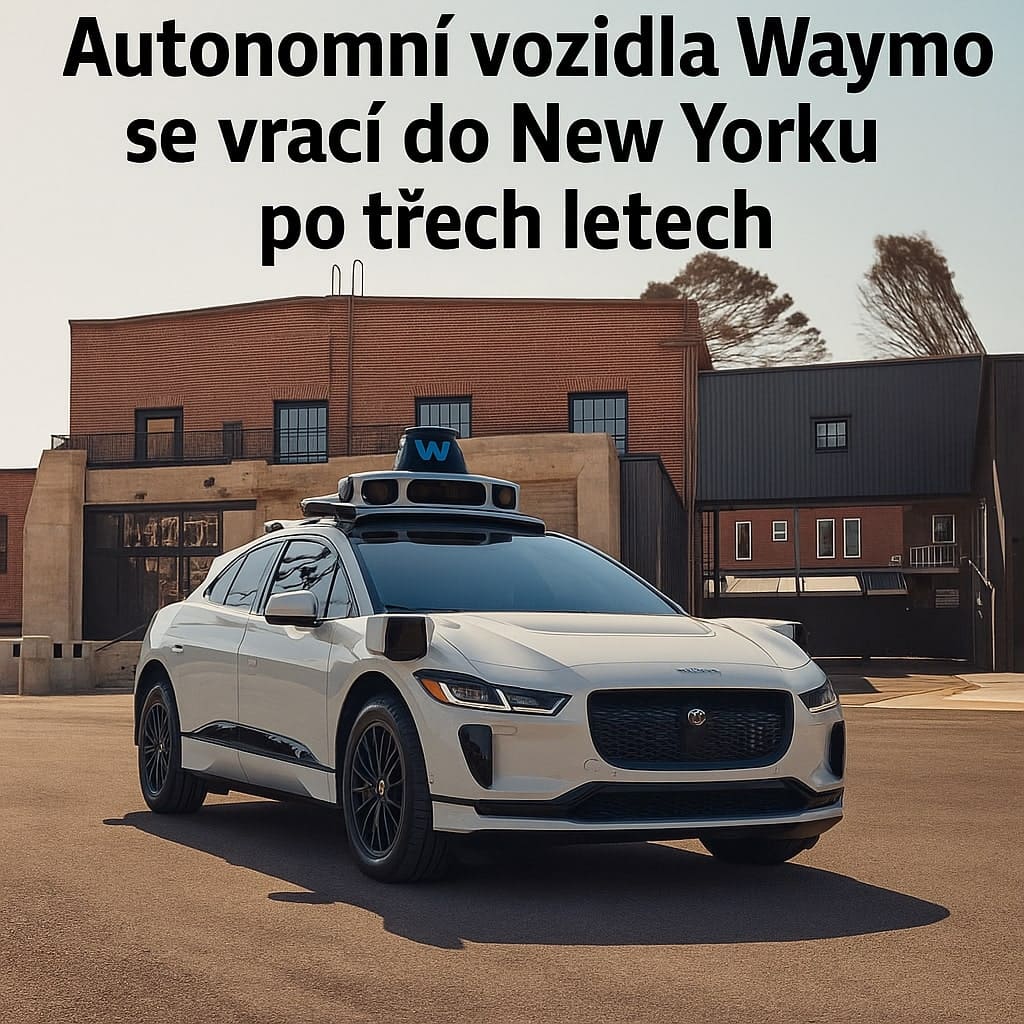 Autonomní vozidla Waymo se vrací do New Yorku po třech letech