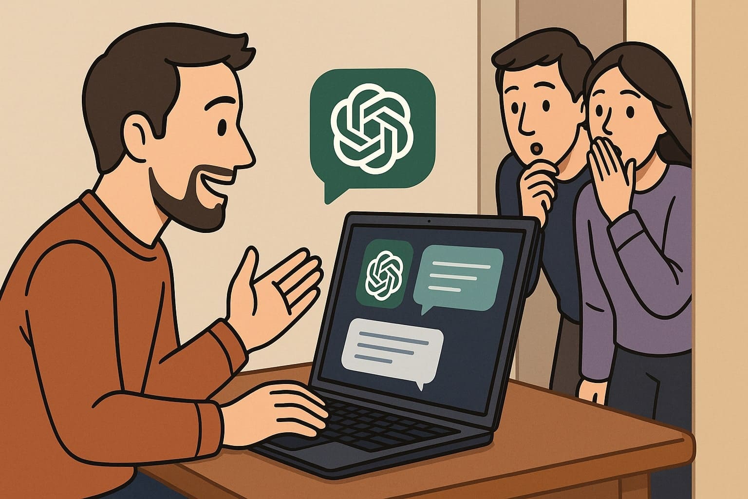 Bezpečnostní riziko: Vaše debaty s ChatGPT se dají najít na internetu!