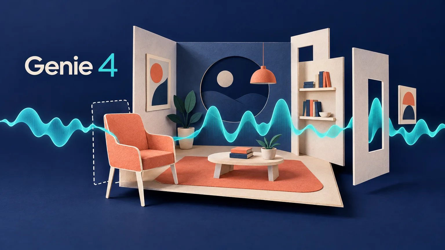 Genie 4 creates interactive worlds with sound and lets users change scenes in real time