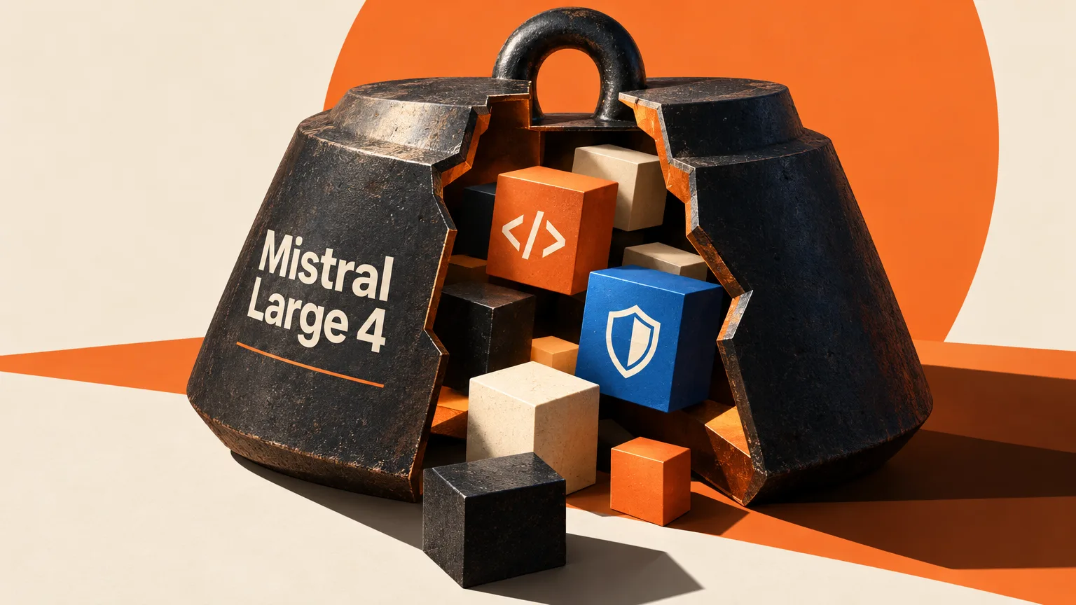 Mistral zveřejnil váhy vylepšeného modelu Large 4