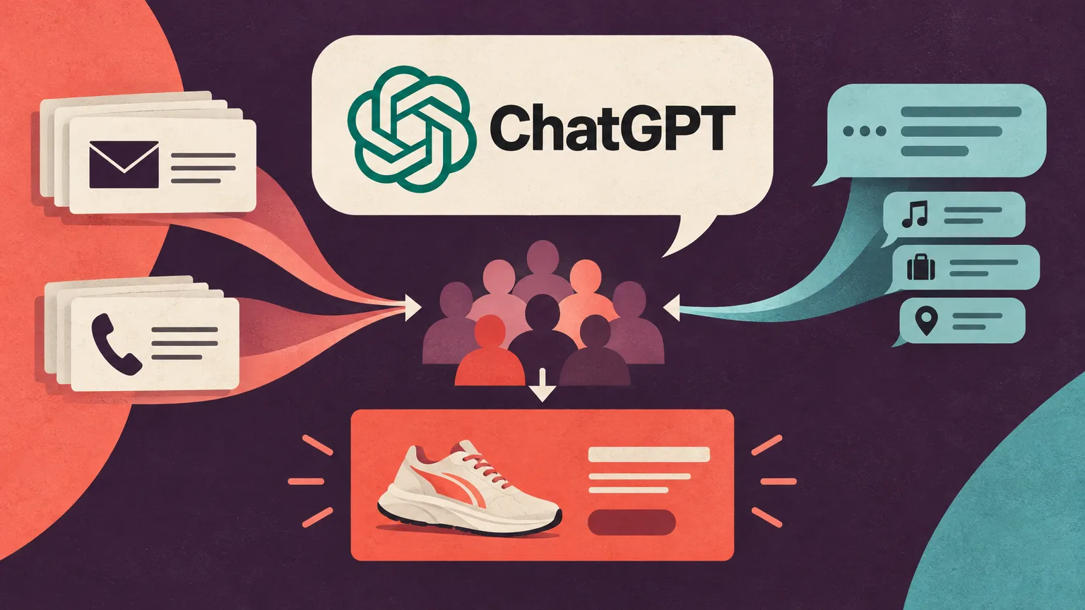 Reklamy v ChatGPT cílí i podle e-mailů a telefonních čísel, ukázaly testy 404 Media
