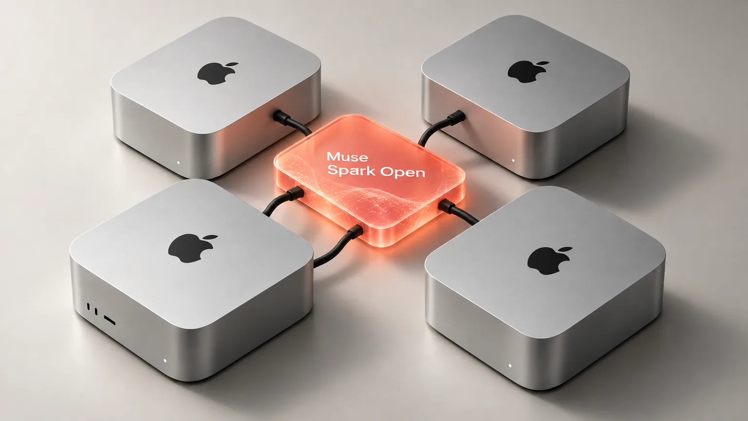 Apple a Meta umožní spouštět Muse Spark Open na propojených Macích Studio