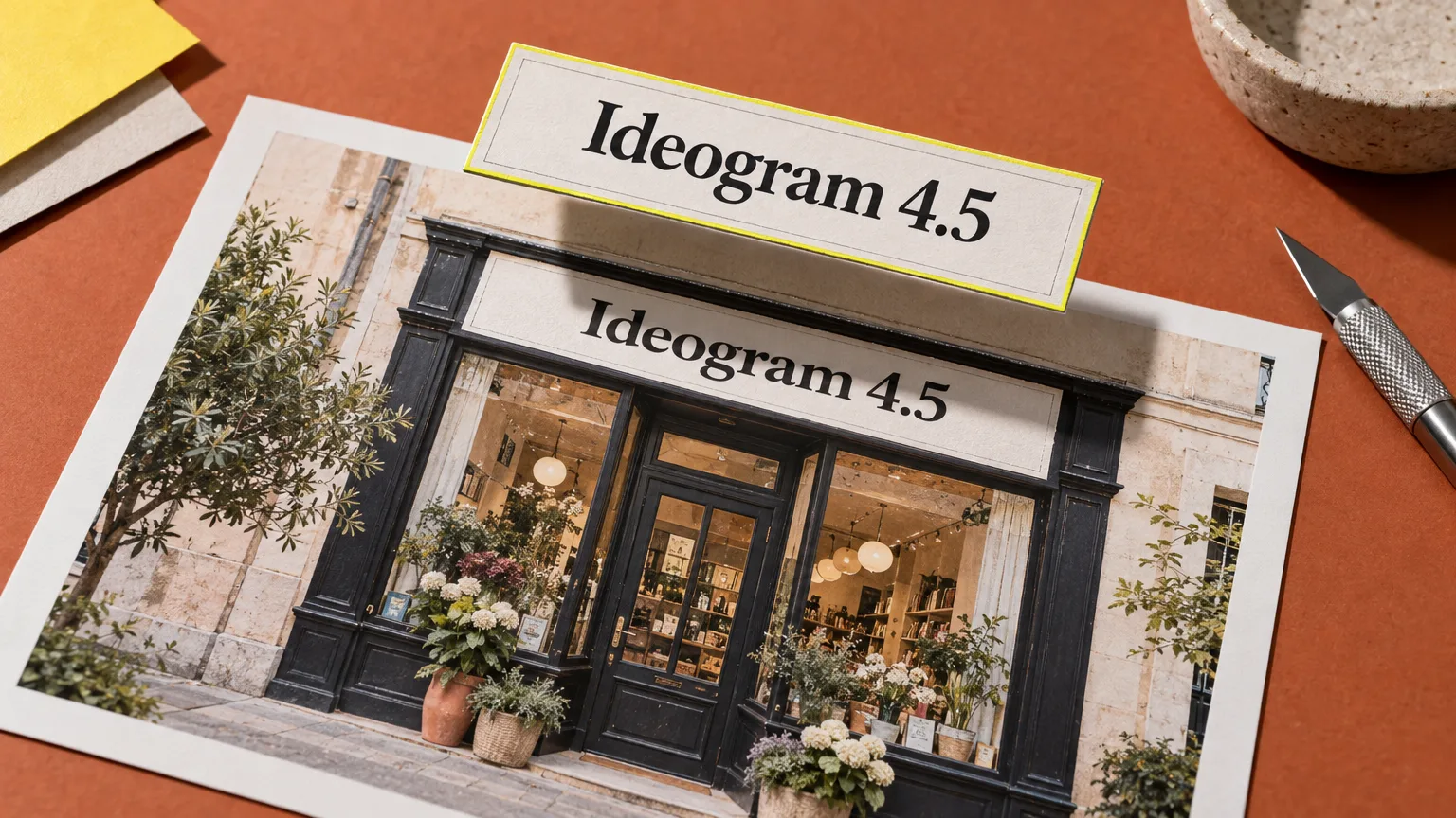 Ideogram 4.5 ermöglicht präzise Bildbearbeitung und übersetzt Schriftzüge