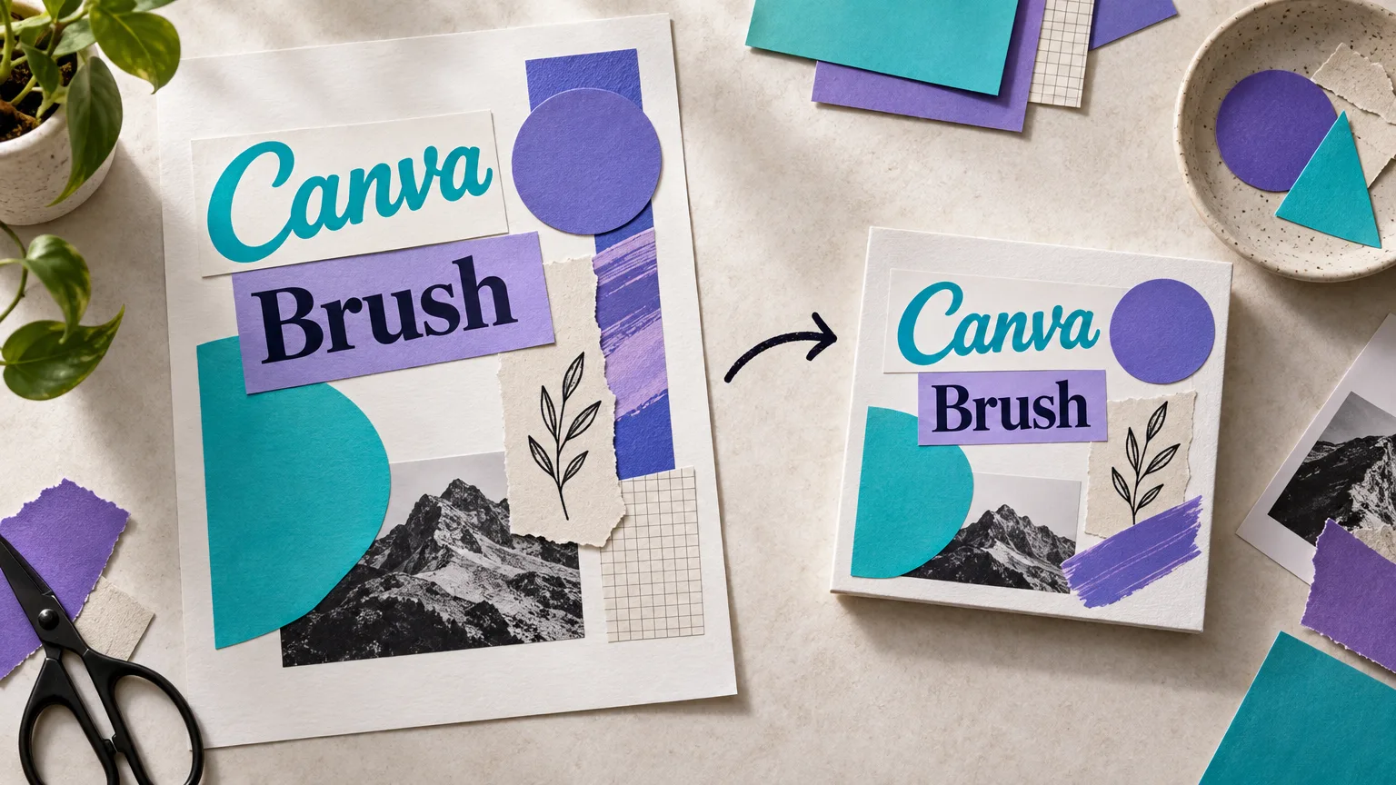 Canva stellt Brush zur Bearbeitung grafischer Designs vor