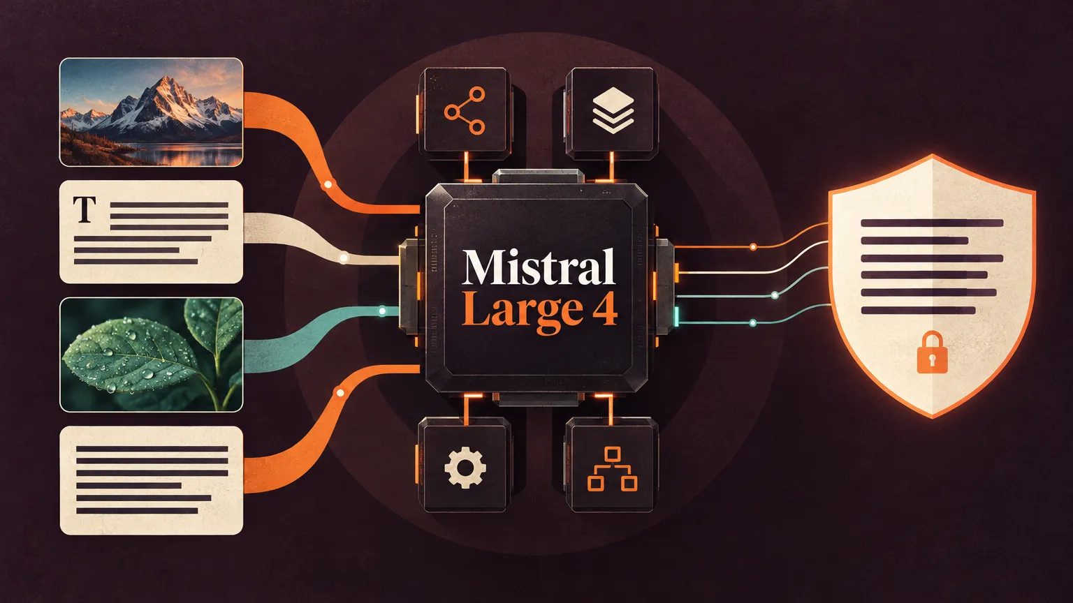 Mistral releases Large 4 with open weights and image input