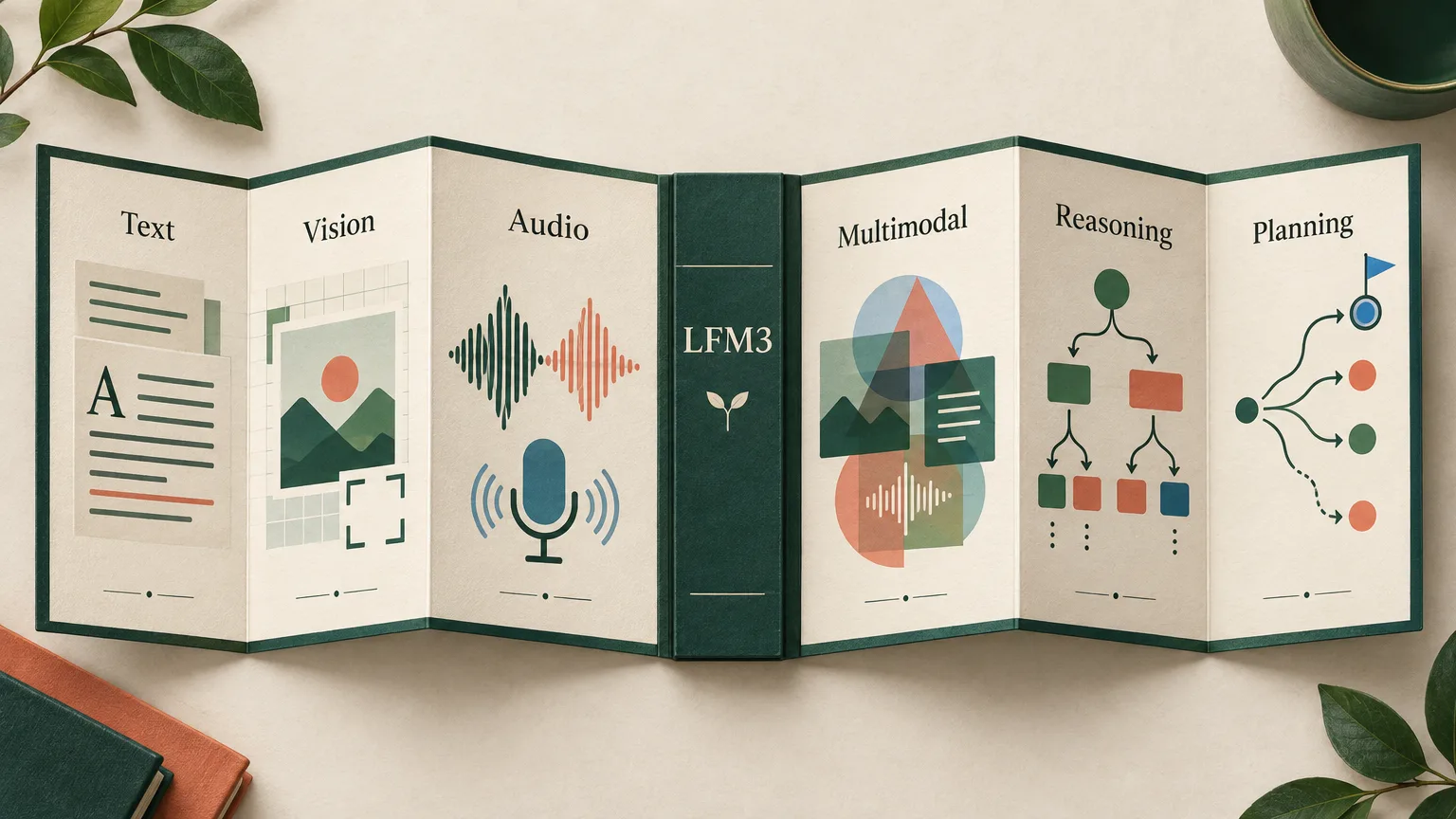 Liquid AI releases six small LFM3 models for text, vision, audio and decisions