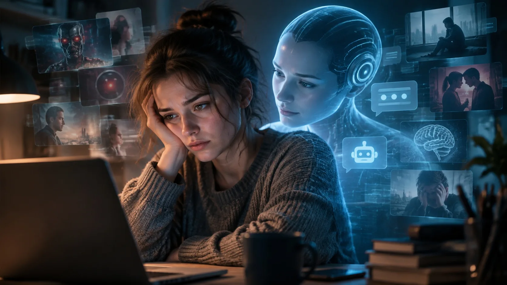 Filmy nás varovaly a věda to potvrzuje: Umělá inteligence vyčerpává naši psychiku