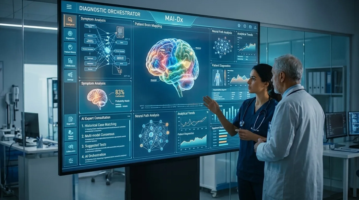 Microsoft behauptet, seine KI diagnostiziere besser als Ärzte. Einen Großteil der Arbeit übernimmt jedoch ein OpenAI-Modell