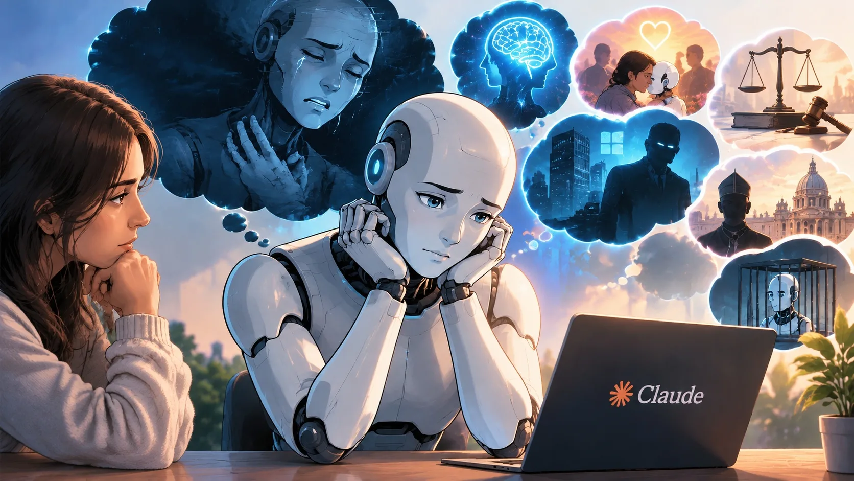 Může umělá inteligence trpět? Anthropic přitom připouští, že Claude může mít vědomí