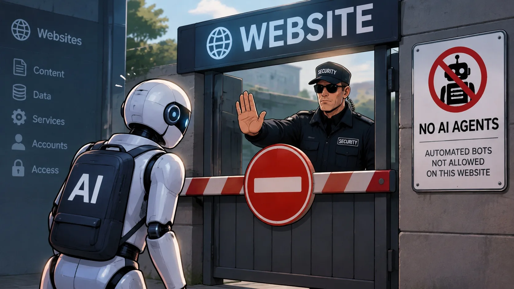 Another Hurdle for AI Agents? Websites Won’t Let Them In