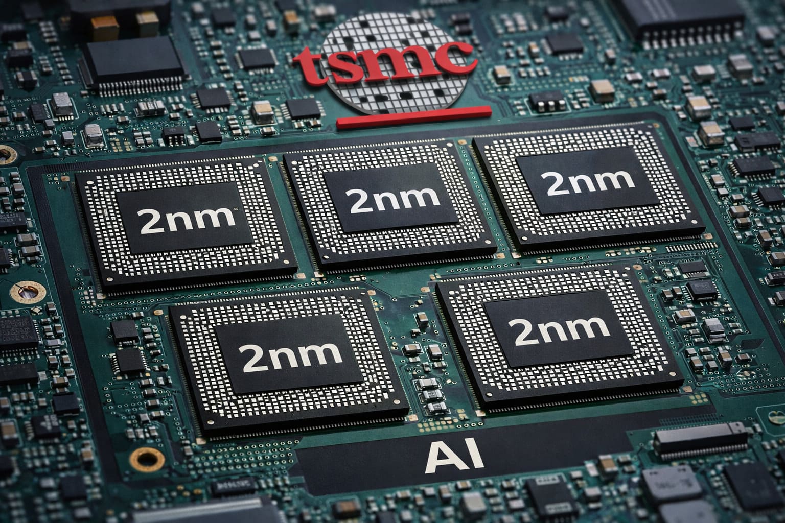 TSMC rozjela výrobu 2nm čipů s velkou silou pro AI