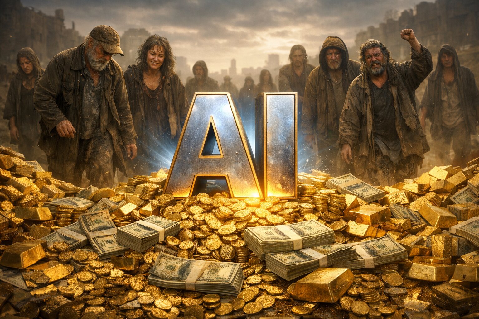 Elon Musk a Sam Altman slibují univerzální příjem z AI, ale experti jsou skeptičtí