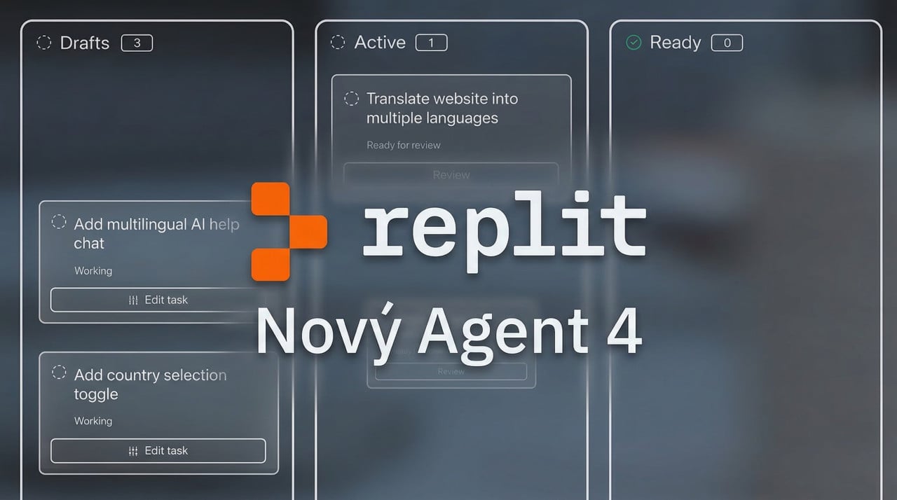 Vibe coding pro náročné: Replit Agent 4 zvládne design, kód i nasazení najednou