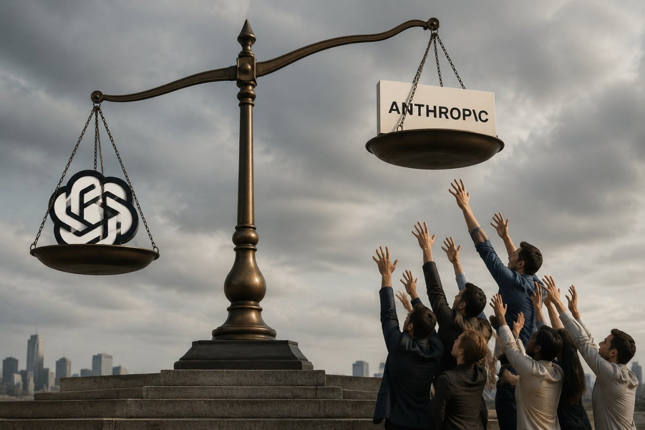 Poprvé v historii používá více firem AI nástroje od Anthropicu než od OpenAI