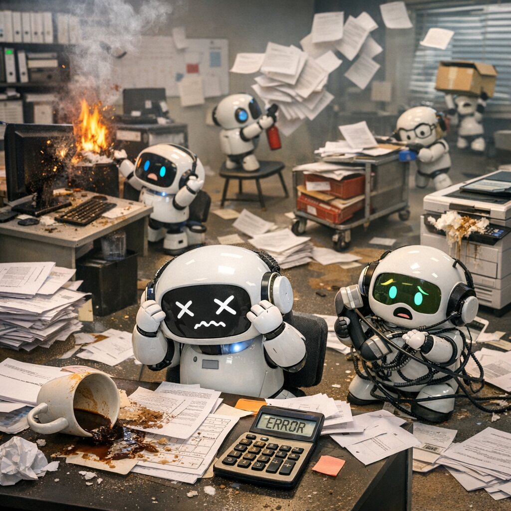 AI agenti selhávají v 76 % úkolů