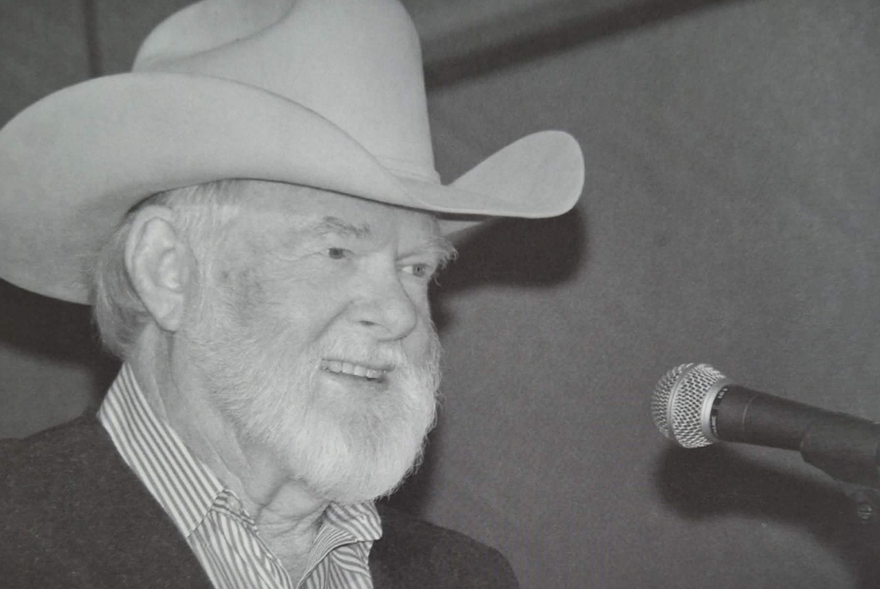 Country zpěvák Red Steagall.