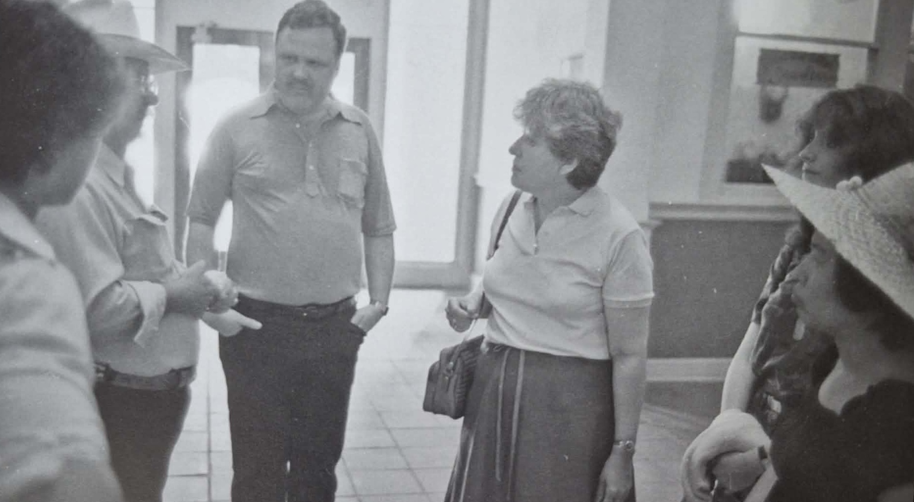 Charlie McCafferty při prohlídce.