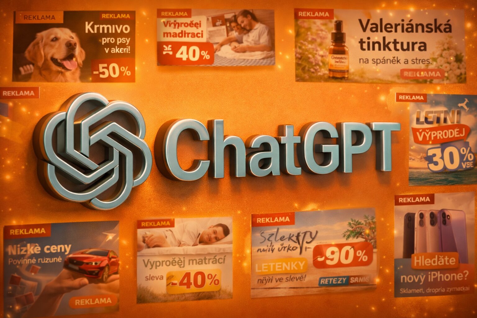 ChatGPT testuje reklamy a nový tarif v USA