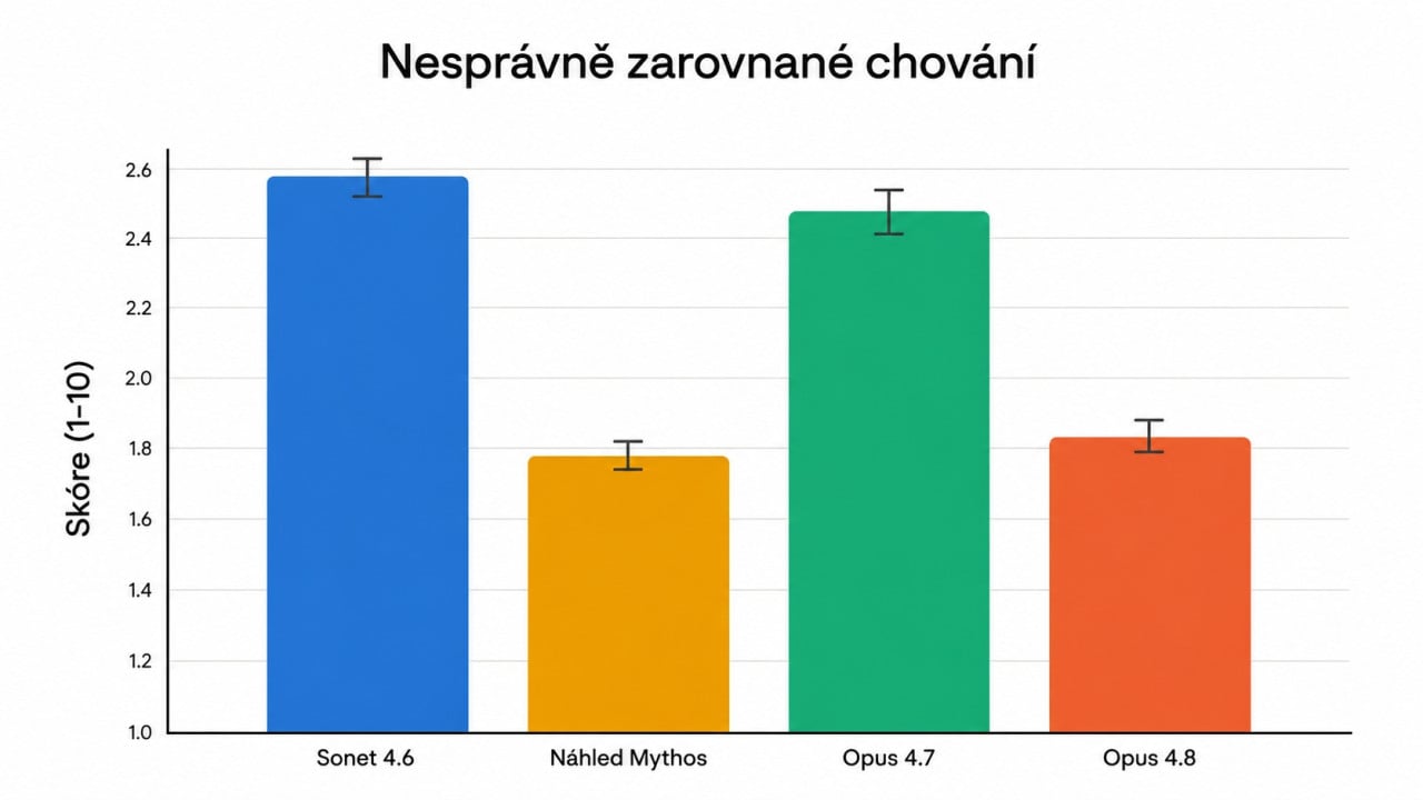 Graf chování.