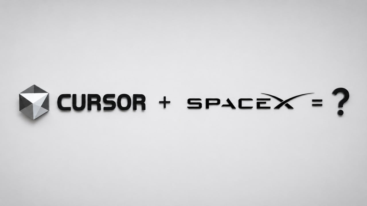 SpaceX chce koupit Cursor za 60 miliard dolarů, ten mezitím raketově roste
