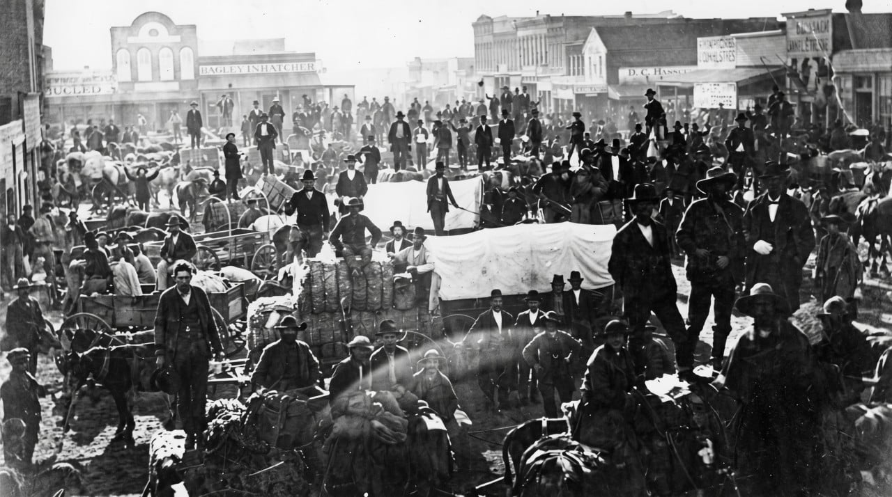 Tržní den ve Fort Worthu