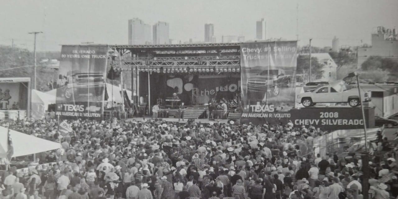 Vystoupení Chevy Thunder Days v roce 2008.