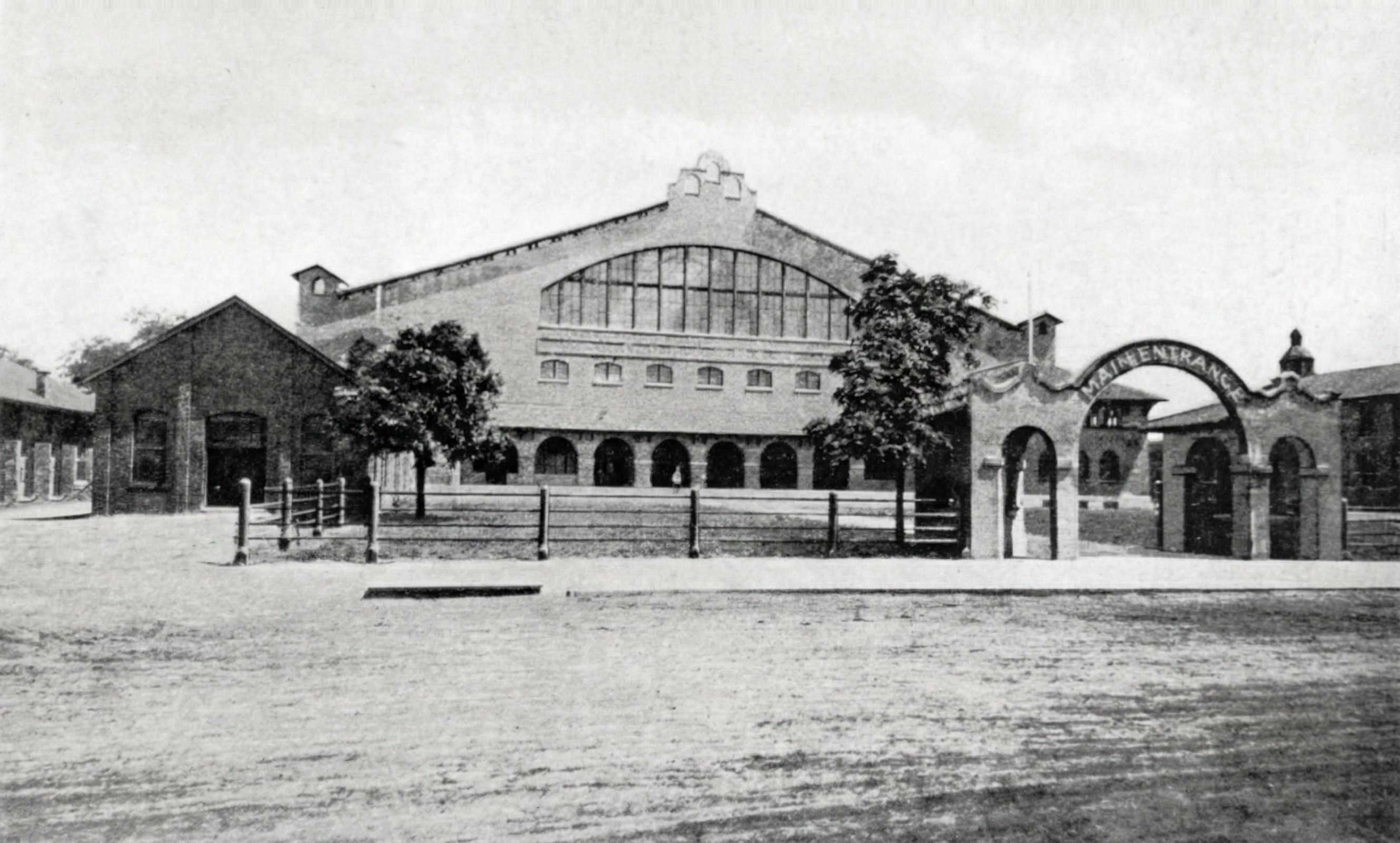 Coloseum na výstavě dobytka ve Fort Worthu, aréna pro soutěže a show