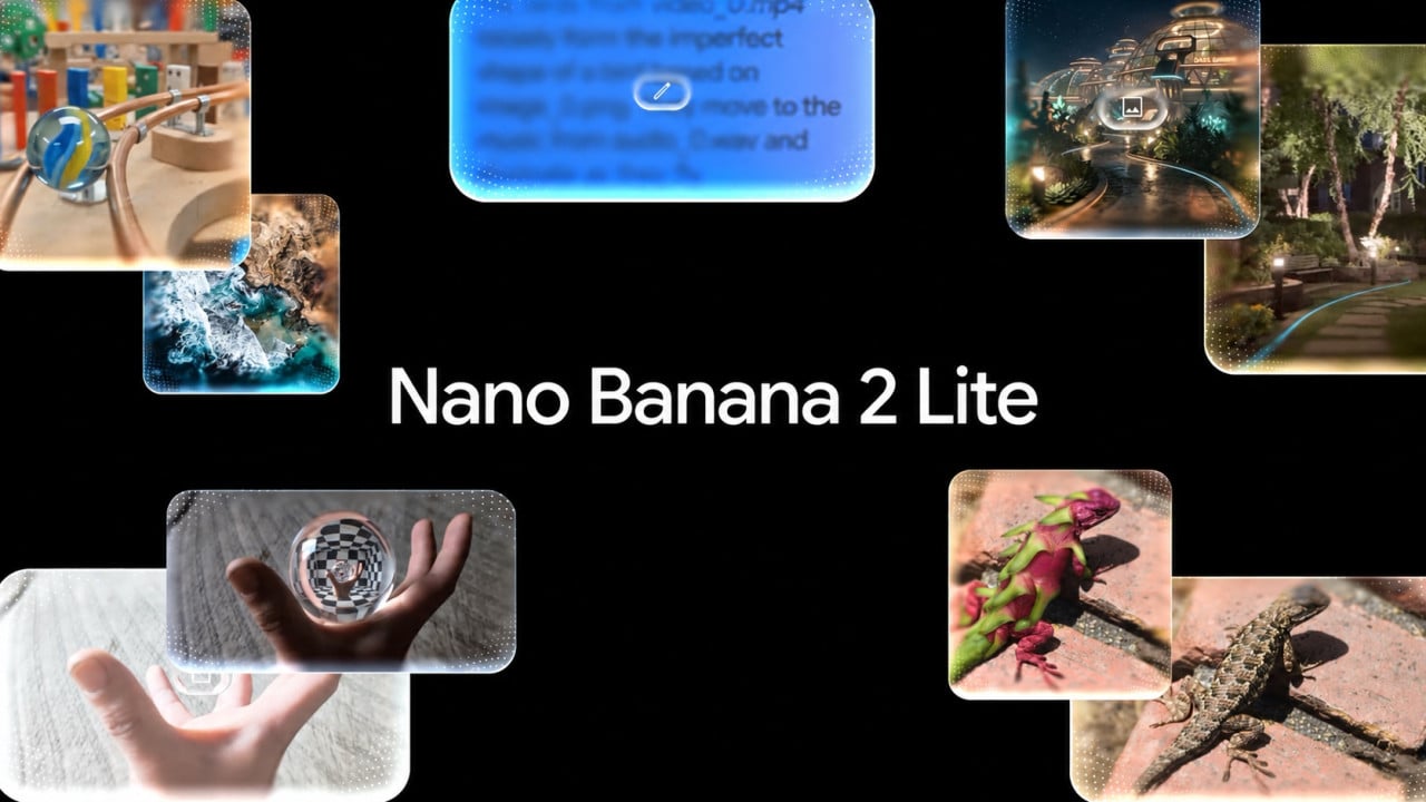 Google zrychlil tvorbu obrázků. Nové Nano Banana 2 Lite udělá obrázek za 4 vteřiny