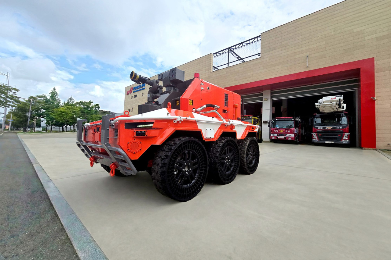 Unmanned Firefighting Robot II
