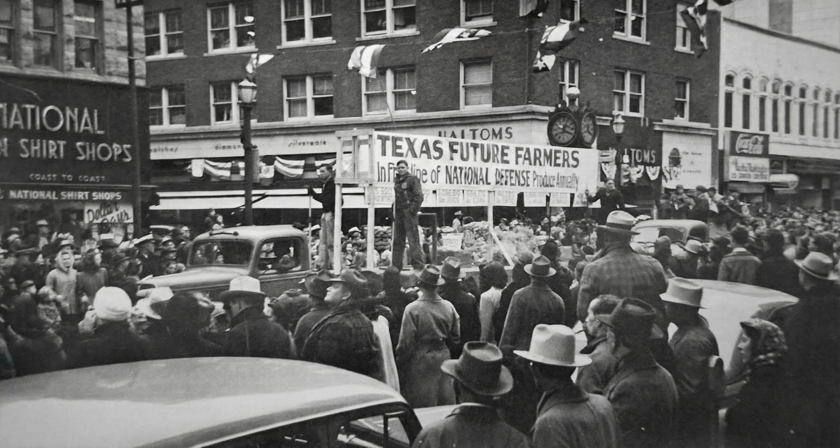 Členové klubu Future Farmers of America v roce 1941.