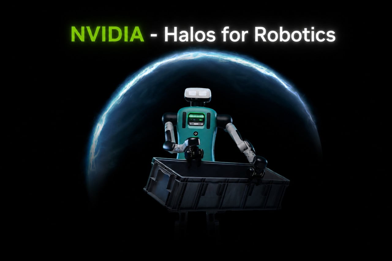 Nvidia představila Halos for Robotics: první bezpečnostní systém pro humanoidní roboty