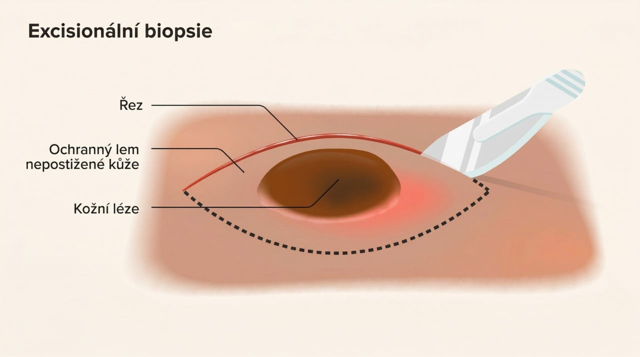 Znázornění biopsie