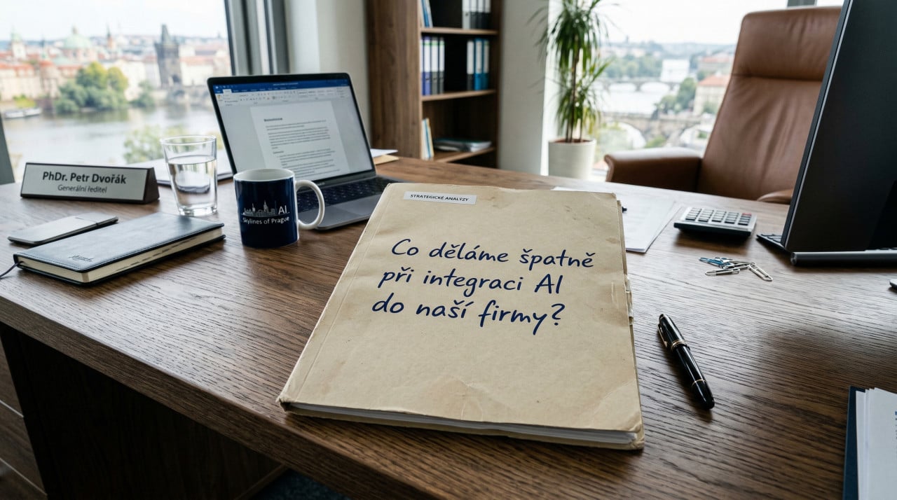 Proč AI transformace ve firmách selhává: 7 překážek, které nikdo nečekal