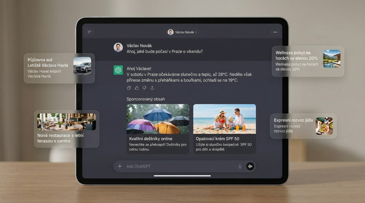 OpenAI vydělal na reklamách přes 100 milionů dolarů za pouhých 6 týdnů