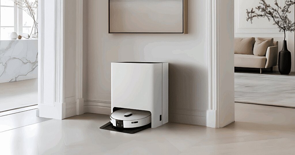 Robotický vysavač Samsung s AI a integrací Google Gemini v chytré domácnosti