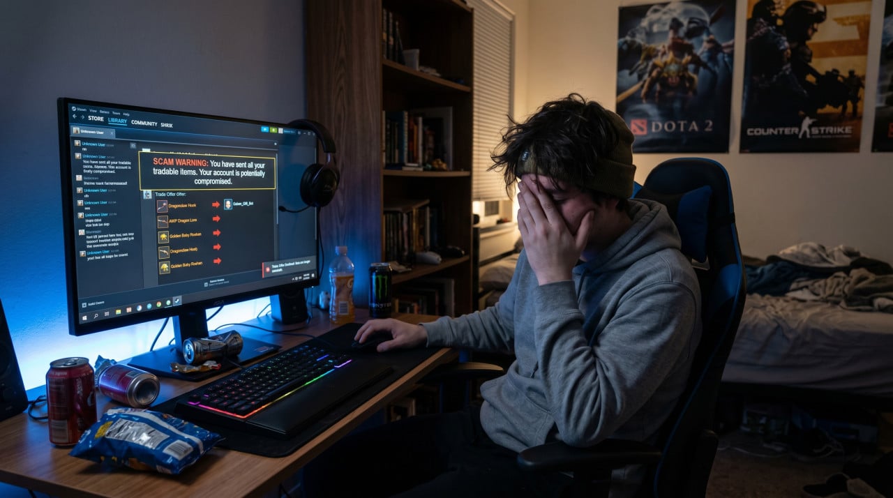 Jak mě málem podvedli na Steamu a ve hře Rust – sofistikovaný scam, o kterém musíte vědět