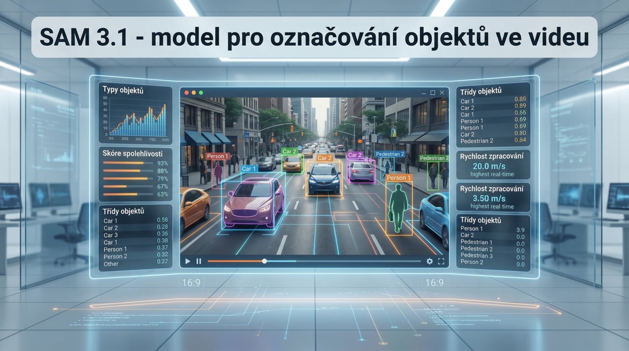 SAM 3.1 od Mety je AI model, který vidí video lépe než kdy dřív