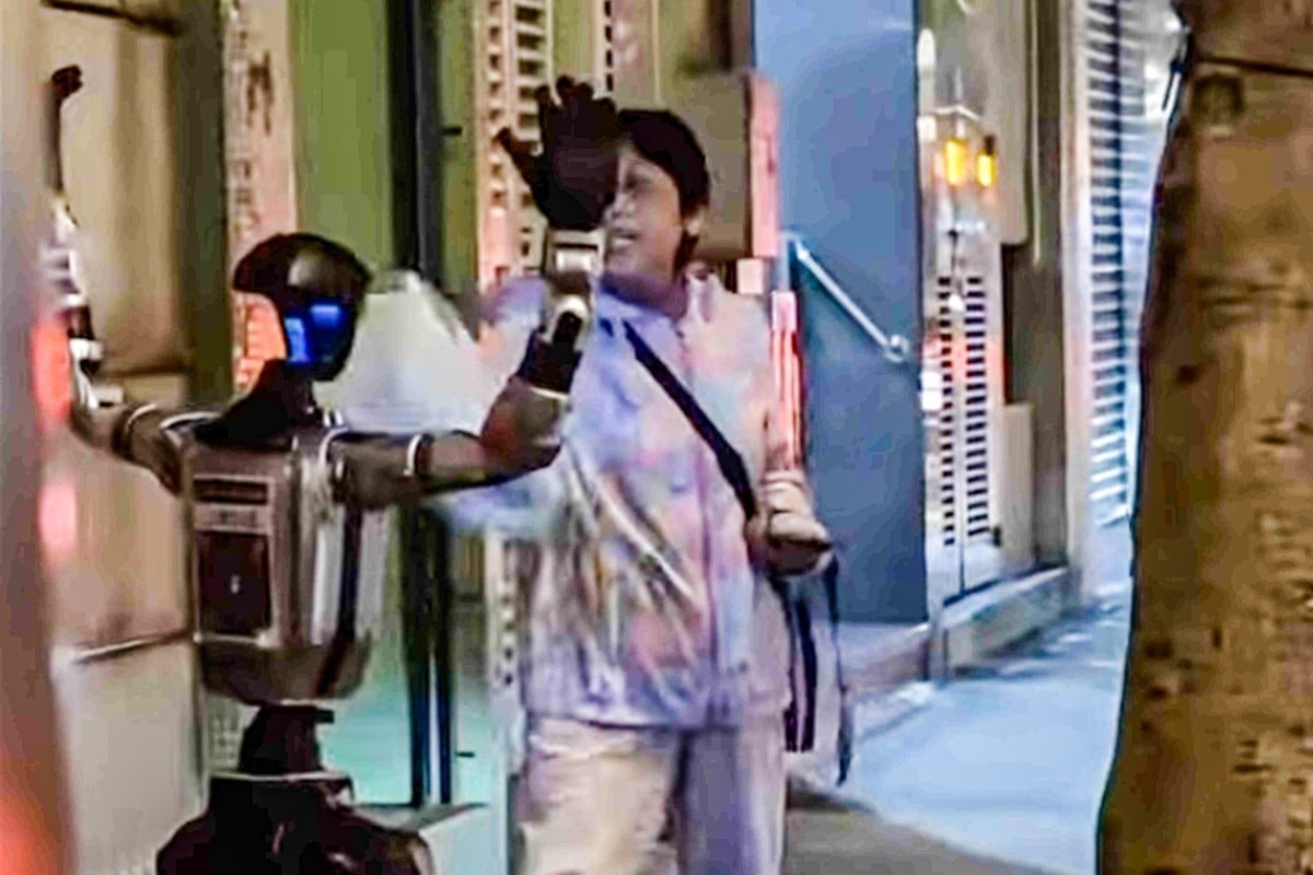 První zatčení robota v historii? Robot způsobil poprask na ulici a skončil na policejní stanici