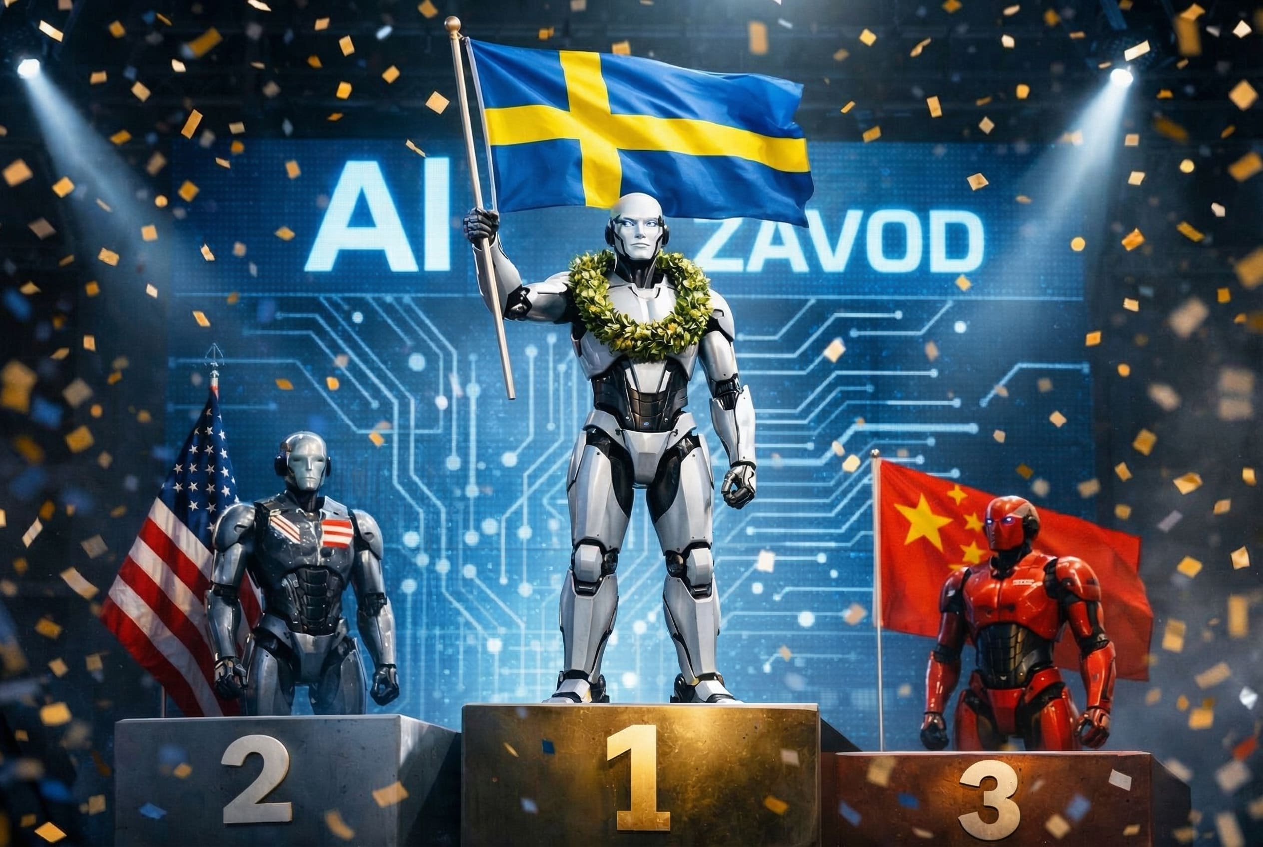 Švédsko produkuje více AI startupů než Silicon Valley