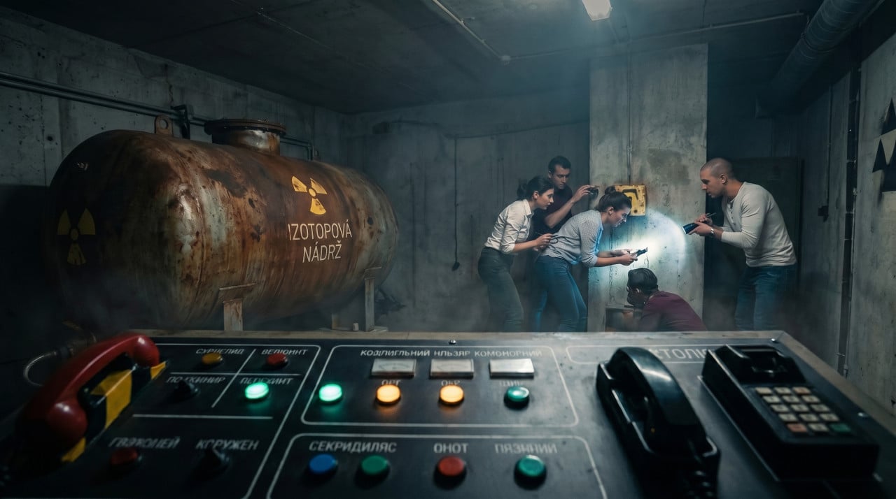 Bunkr 13 v Brně: úniková hra, u které se pořádně zapotíte a nepustí vás až do konce